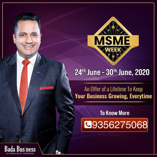 LaadPritish's tweet photo. https://t.co/Awe3Fq7Rnf 
MSME Week offer. Get 10 Problem Solving Courses &amp; access to 3 powerful webinars on Business lessons, Sales,and Business Strategies with our flagship program, ‘Everything About Entrepreneurship’, valid from 24th-30th June. For information, call 9356275068 https://t.co/H8ywj3UbEW