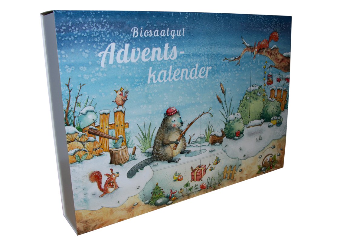 Dada, wir präsentieren unseren hübschen Biosaatgut-Adventskalender 2020! Das gute Stück könnt ihr bereits über unsere Crowdfunding-Kampagne vorbestellen! Danke für euren Support!!
startnext.com/planbeet