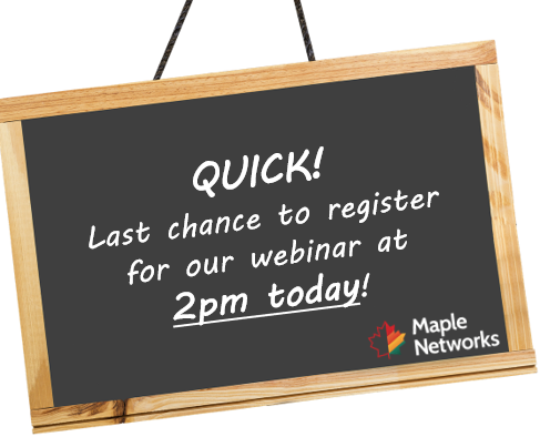 MapleNetworks's tweet photo. There’s still time to register for today’s webinar at 2pm and find out how to accelerate #digitaltransformation with @NetApp_UK and @Veeam_UKI technologies
https://t.co/om8w3F5Tnf #ITcomplexity #operationalefficiency #operationalresilience https://t.co/9ZcCuo6QRS