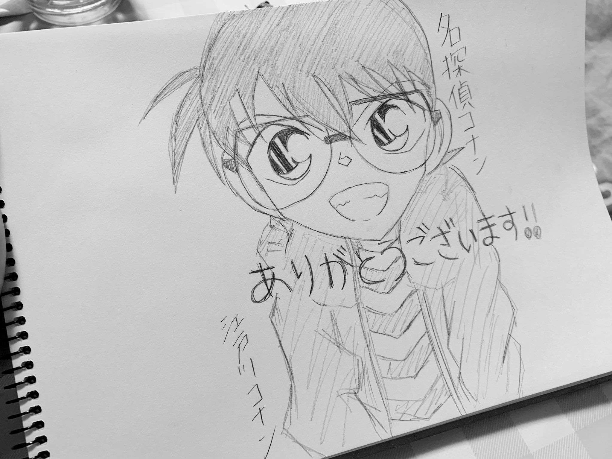 ゆうり イラスト描き 名探偵コナン 江戸川コナンくんと灰原哀ちゃん コナンはインスタ用に投稿したイラストです イラスト 模写 名探偵コナン コナン Detectiveconan T Co Izf2jortci Twitter