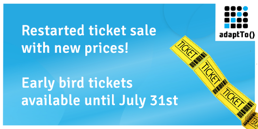 adaptto's tweet photo. This year's #adaptTo() conference in September 2020 will be a virtual #online #conference! We've restarted ticket sales with completely new prices. Early bird #tickets are available till end of July. Get yours now: https://t.co/dEK71ZkApW  

@diva_excellence 
#aem #java #adobe https://t.co/TMCIfLoCXD