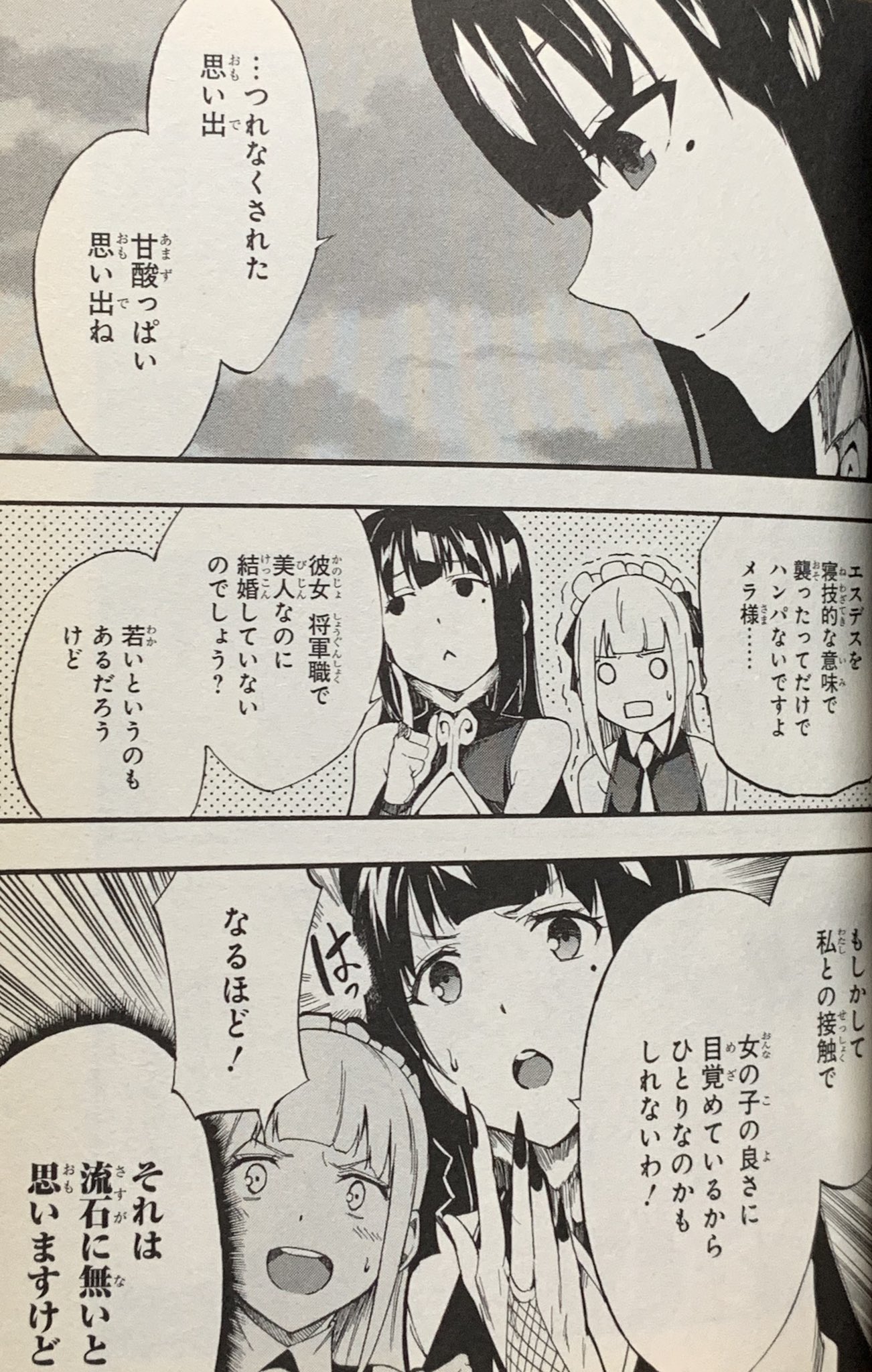 鉄筋ダンボール 百合の日 百合 と聞くと真っ先に アカメが斬る 零 のメラ様ことメラルド オールベルグを思いつきますね あのエスデスにも手を出そうとしてましたし メラ様に関わったアカメやチェルシーも影響されてましたしw T Co