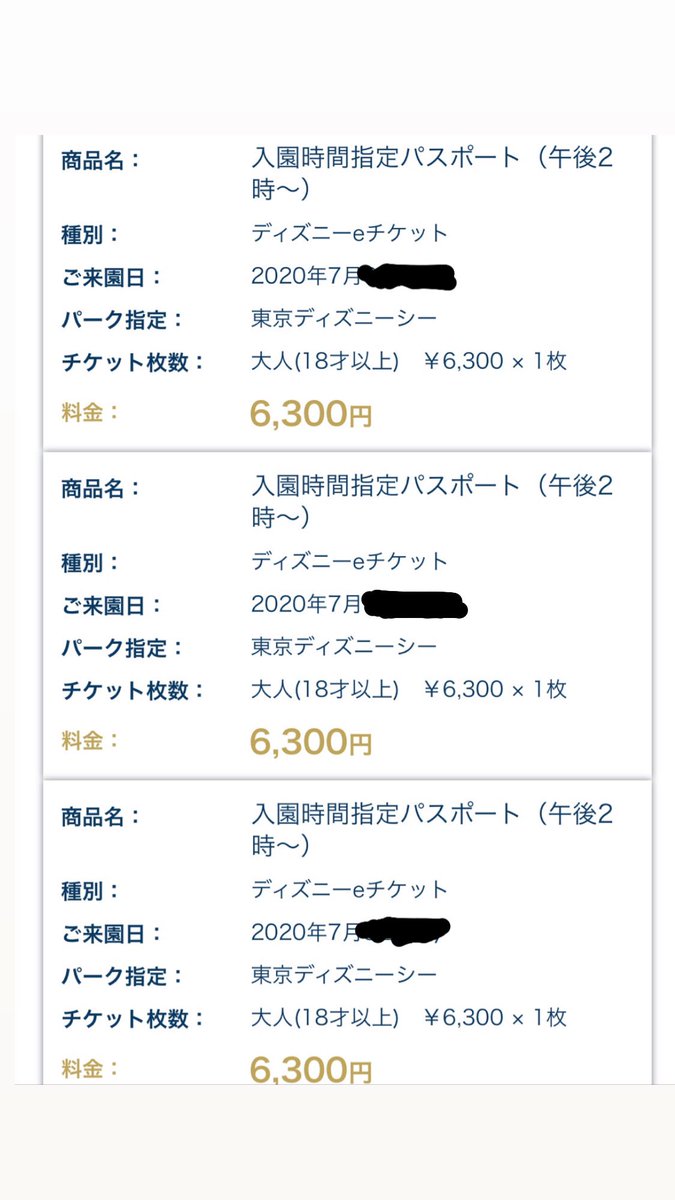 みりか わぁぁぁあい ディズニーのチケット取れたよーっ お誕生日月行けるーっ ディズニーチケット