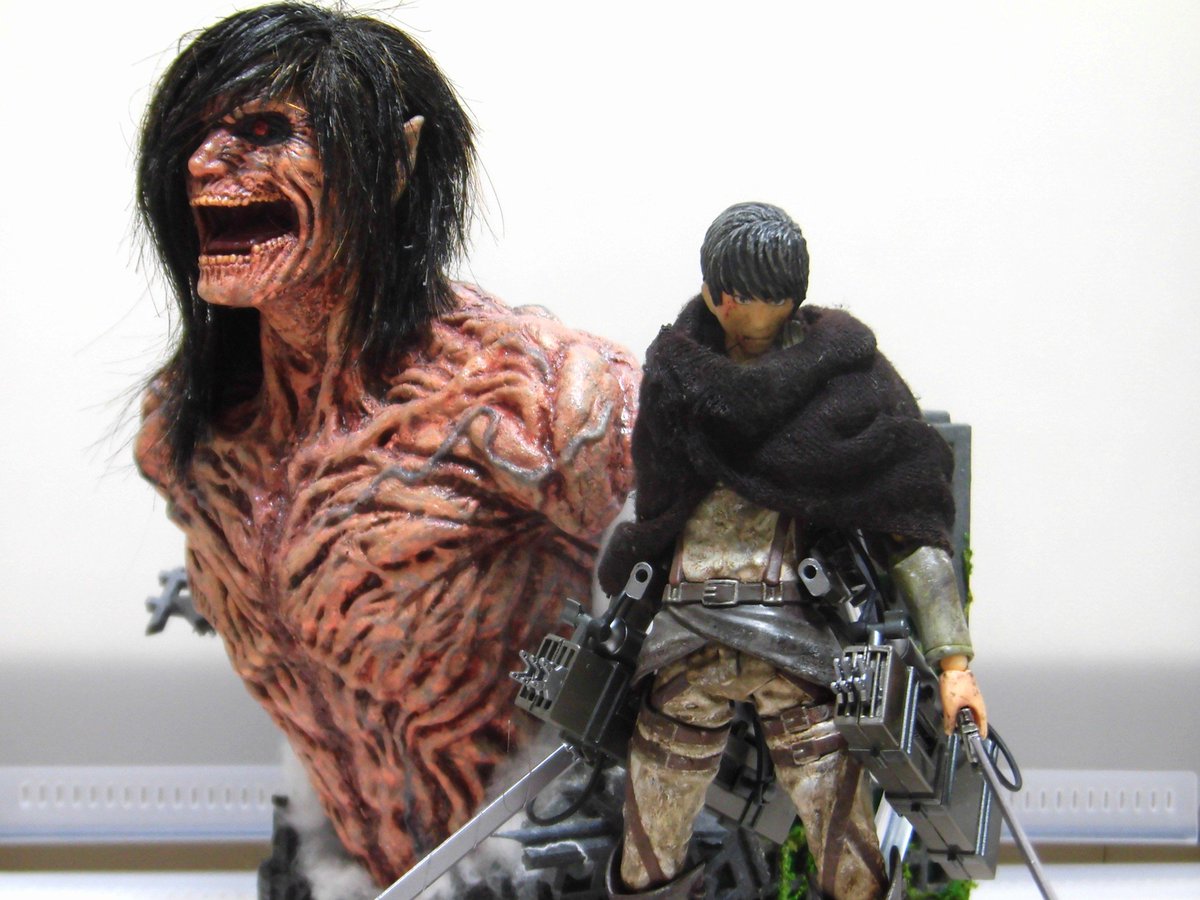 実写版エレン巨人の可動フィギュアを作る顛末 Togetter
