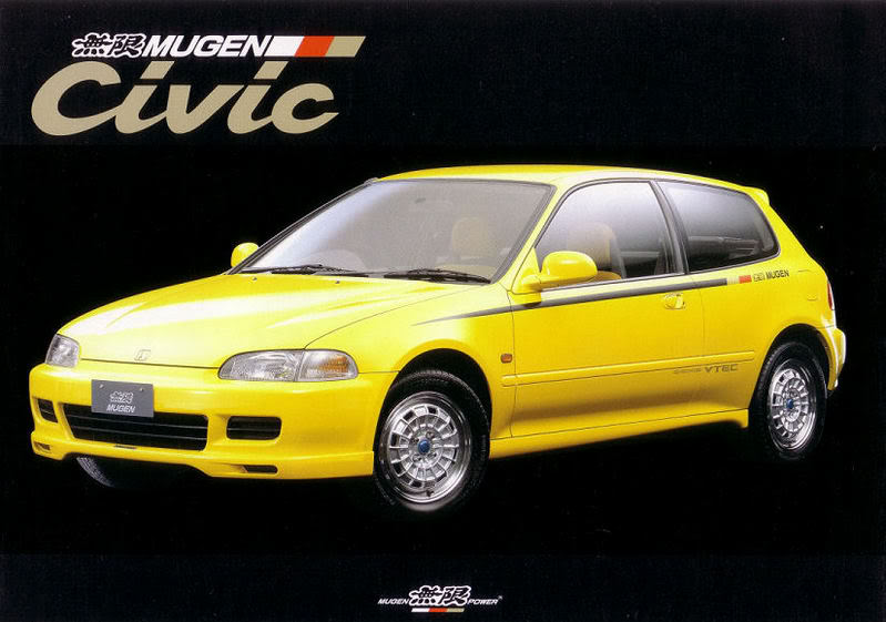 歴代ホンダ車 1990年代】 ☆Mugen Honda Civic (EG) '91☆ 1991-1995年