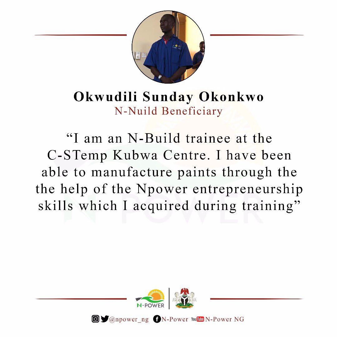 mickiebrownkie's tweet photo. “indeed N-Power is not a scam. I’m an N-teach beneficiary and I have bought 2 motorcycles with the stipends I have been getting from the N-Power program.” - Mr Meen

#NPowerTestimonies
#NPowerDoingMuchMore https://t.co/aGs9BAy5xJ