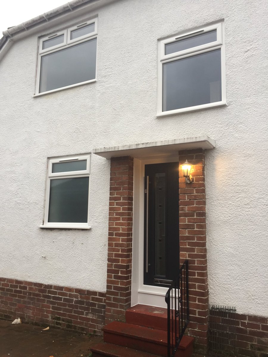 New windows and Doors that we fitted recently in Bearsden