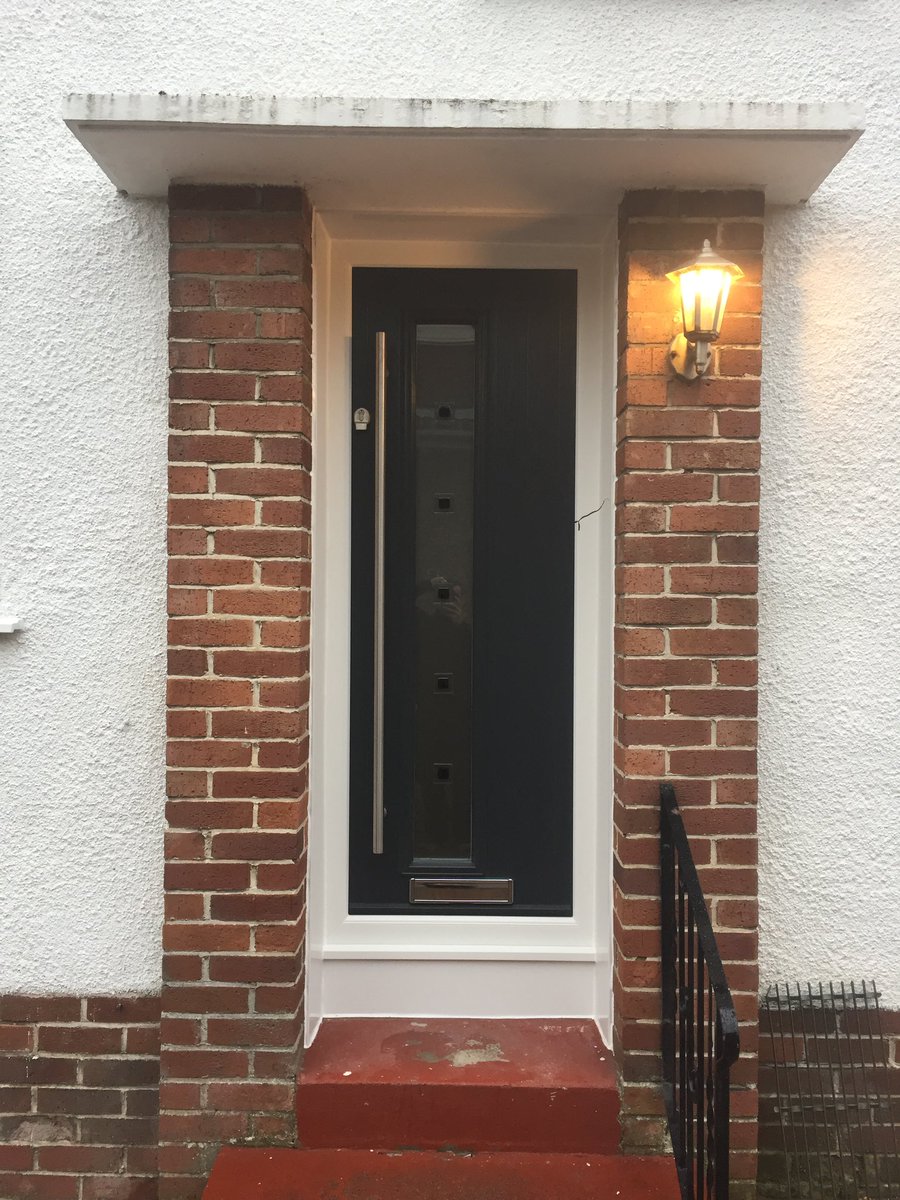 Amazing the difference a new front door makes, this is a composite door that we fitted recently, 😊