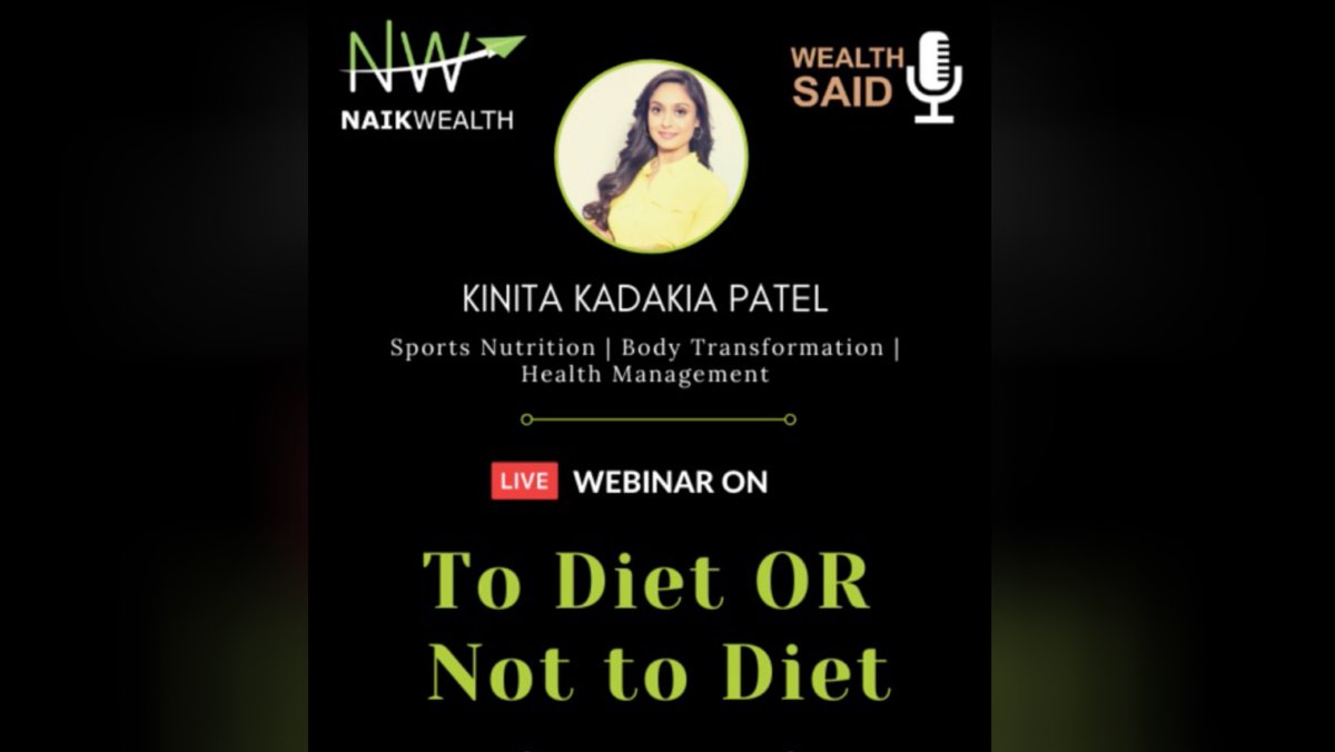 KSKadakia's tweet photo. For everyone that missed this super informative session held over the past weekend - To Diet or Not To Diet, a webinar organised by @naikwealth 
https://t.co/3wtXDcn3CH

#Webinar #KinitaKadakiaPatel #SportsNutrition #SportsNutritionist #CelebrityNutritionist #MealPyramid https://t.co/2rDzbOX0it