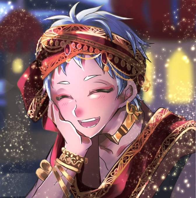 #カリム・アルアジーム誕生の宴を祝してフォロワーさんのフォロワーさんと繋がりたい
#twst好きさんと繋がりたい 

スカラビア尊すぎて死に気味。
最近はカリムとジャミルが並んでいるだけで心臓発作。
地雷なっっっし!!!!
監督生の顔がたまに出ます。
RTメインでまわりまっす!!! 