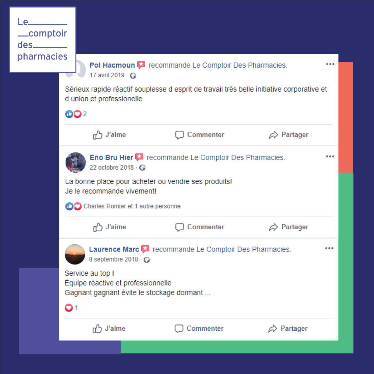 La plus belle des récompenses à nos investissements quotidiens… vos retours ! 😘

________
#lcdp #pharmacie #laboratoire #lecomptoirdespharmacies #medicaments #santé #services #stock #gaspillage #pharmaciens #pharmdestock