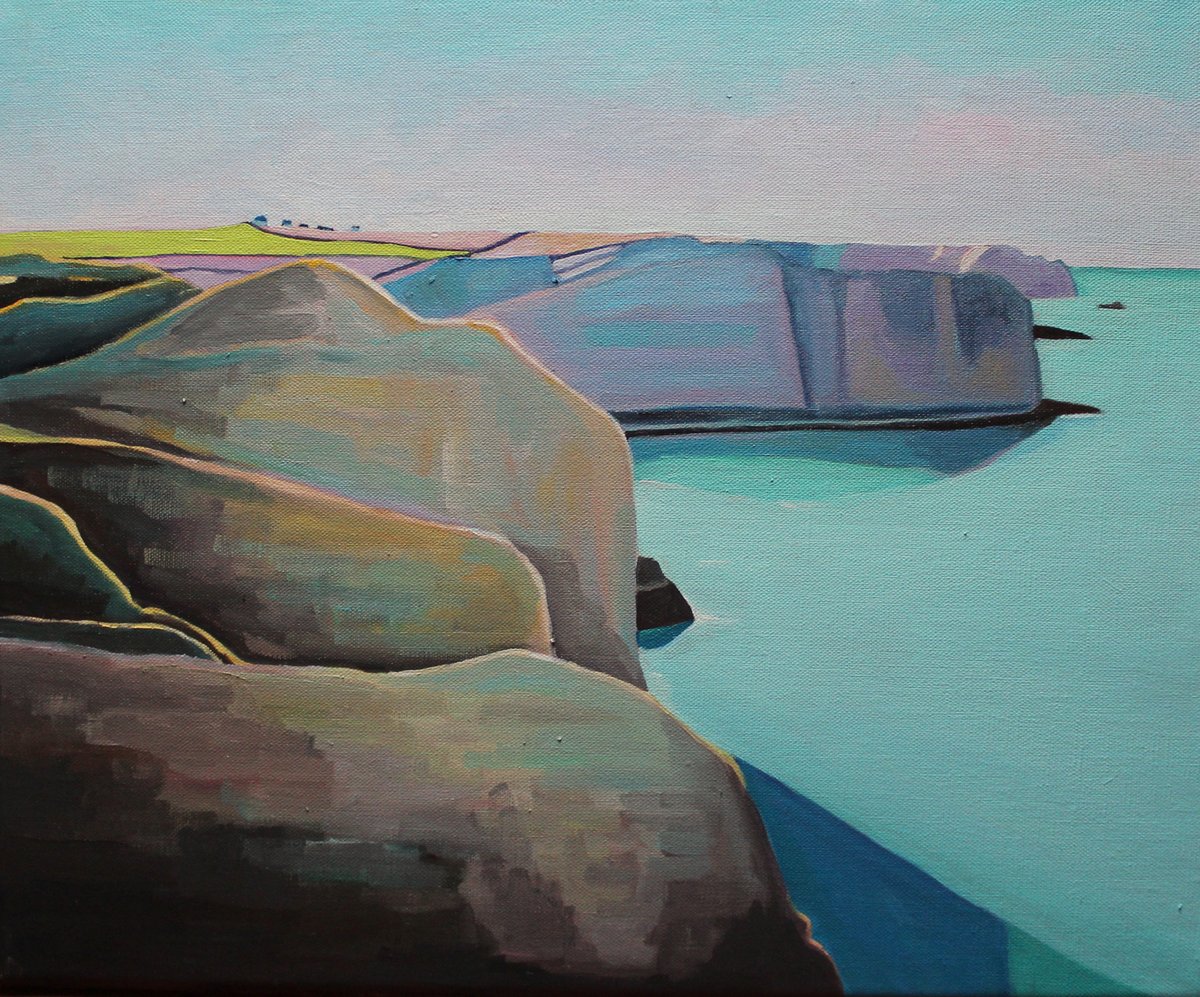 SwanseaArtist's tweet photo. "Above Fall Bay Revisited"
My latest commission of the cliffs above Fall Bay in Gower, for a collector of my work in the US.
If you would like me to paint your favourite place or area just let me know - https://t.co/m3otwNZyHf
#commissions #FallBay #Gower #Wales #EmmaCownie https://t.co/JvrYeRC8fw