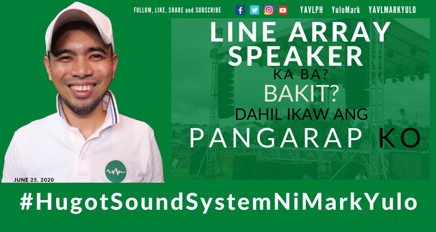 markyuloaudio's tweet image. LINE ARRAY SPEAKER KA BA?
BAKIT?
DAHIL IKAW ANG PANGARAP KO

#HugotSoundSystemNiMarkYulo
#MarkYulo
#Hugot
#HugotSoundSystem
#SoundTechPhil
#YAVL