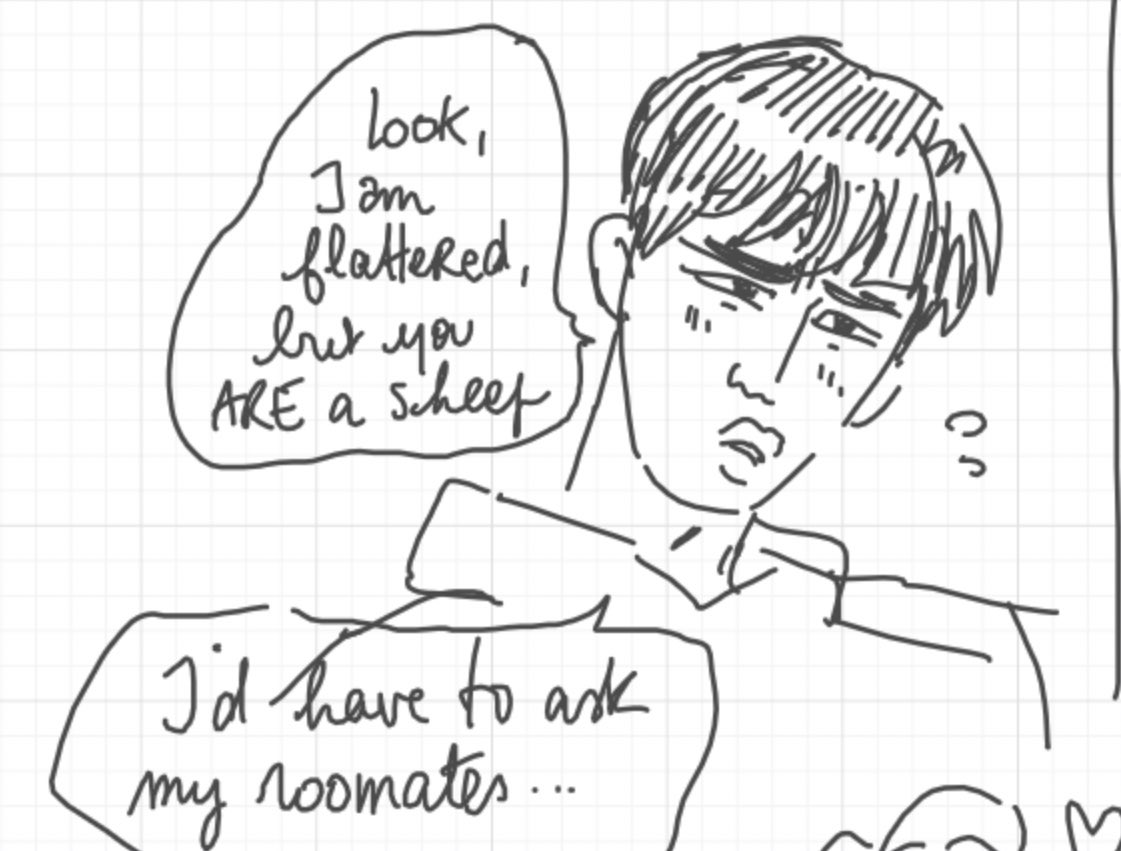 @emecce what did you do to me

(Somehow it's read from right to left) 