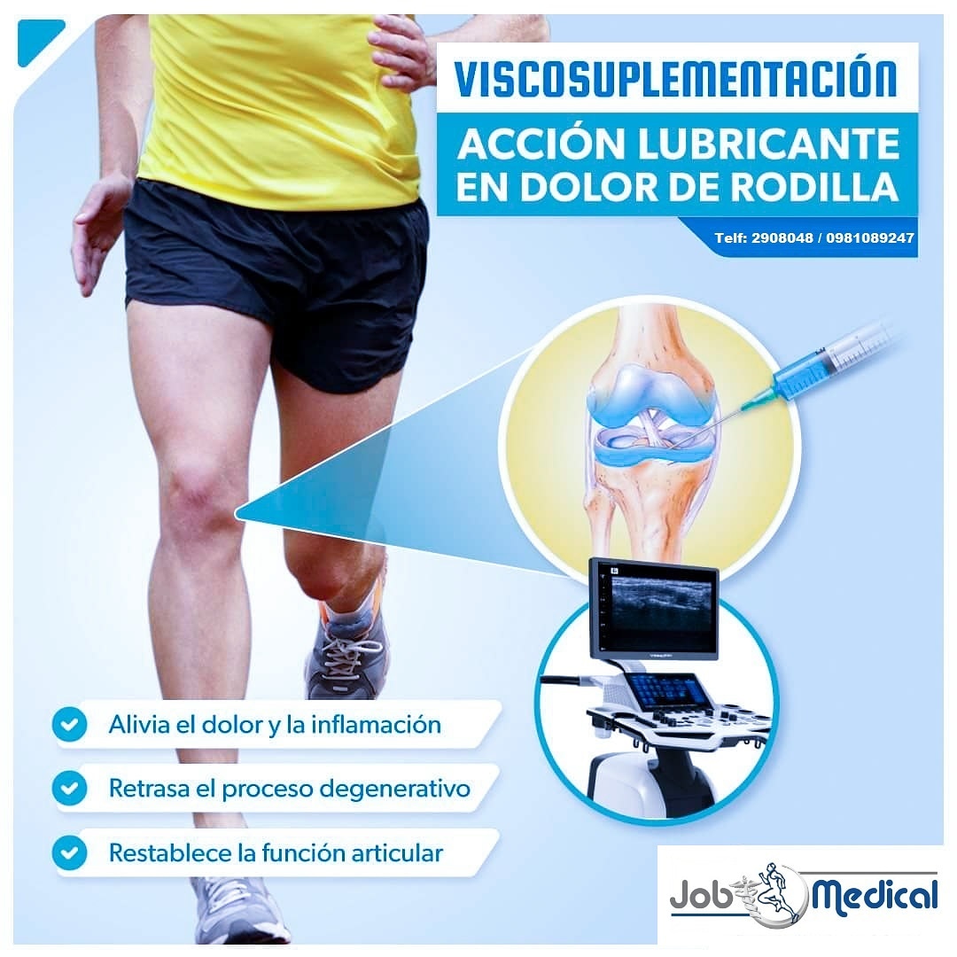 JOBMEDICAL1's tweet photo. La viscosuplementación, tiene el objetivo de disminuir el dolor articular y mejorar el estado funcional de la articulación artrósica y, más particularmente, la rodilla.
#jobmedical #medicinadeldeporte #medicinaocupacional #fisioterapia #ecografía https://t.co/cyDxZvnFhZ