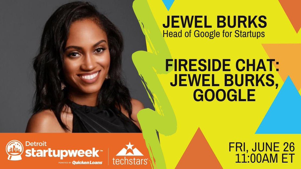 Kelly_LaPierre's tweet photo. Can't wait for our last few virtual keynote speakers today and tomorrow through @detstartupweek. Featuring @ArlanWasHere, @marcuslemonis and Jewel Burks.
Register at https://t.co/FkgUYd6HYL #DETSW2020 #WeAreDetroit #DetroitStartupWeek https://t.co/ym8cpJqPwN