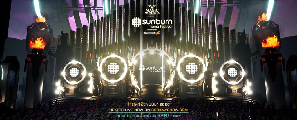 SunburnFestival's tweet photo. Here is the first look of #SunburnHomeFestival stage 🚀
Get ready for an amazing experience! 🌟

Grab your tickets now: https://t.co/NAyYIItslU
#ReBuildTheScene https://t.co/HzQTG0iULt