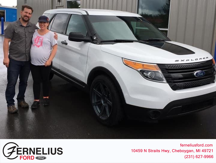 FerneliusFord's tweet photo. Congratulations to Monica and Josh Duty on not only their expected baby girl but also on their purchase of a 2015 Ford utility Police Interceptor! Brad Hanel and the rest of the team at Fernelius Ford want to welcome you to our family! https://t.co/WeQL67clTt