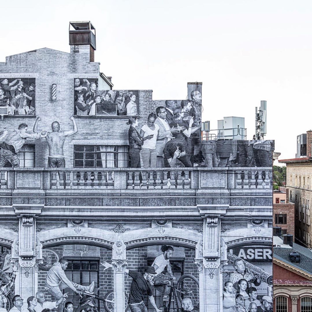 globalstreetart's tweet image. New Work New York by #Wheatpaste @jr 
📸: @marc @ludmilakreichman