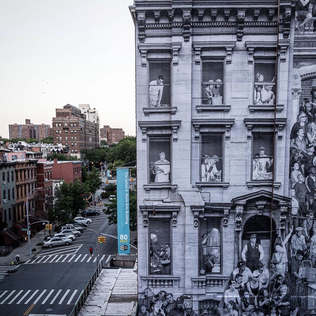 globalstreetart's tweet image. New Work New York by #Wheatpaste @jr 
📸: @marc @ludmilakreichman