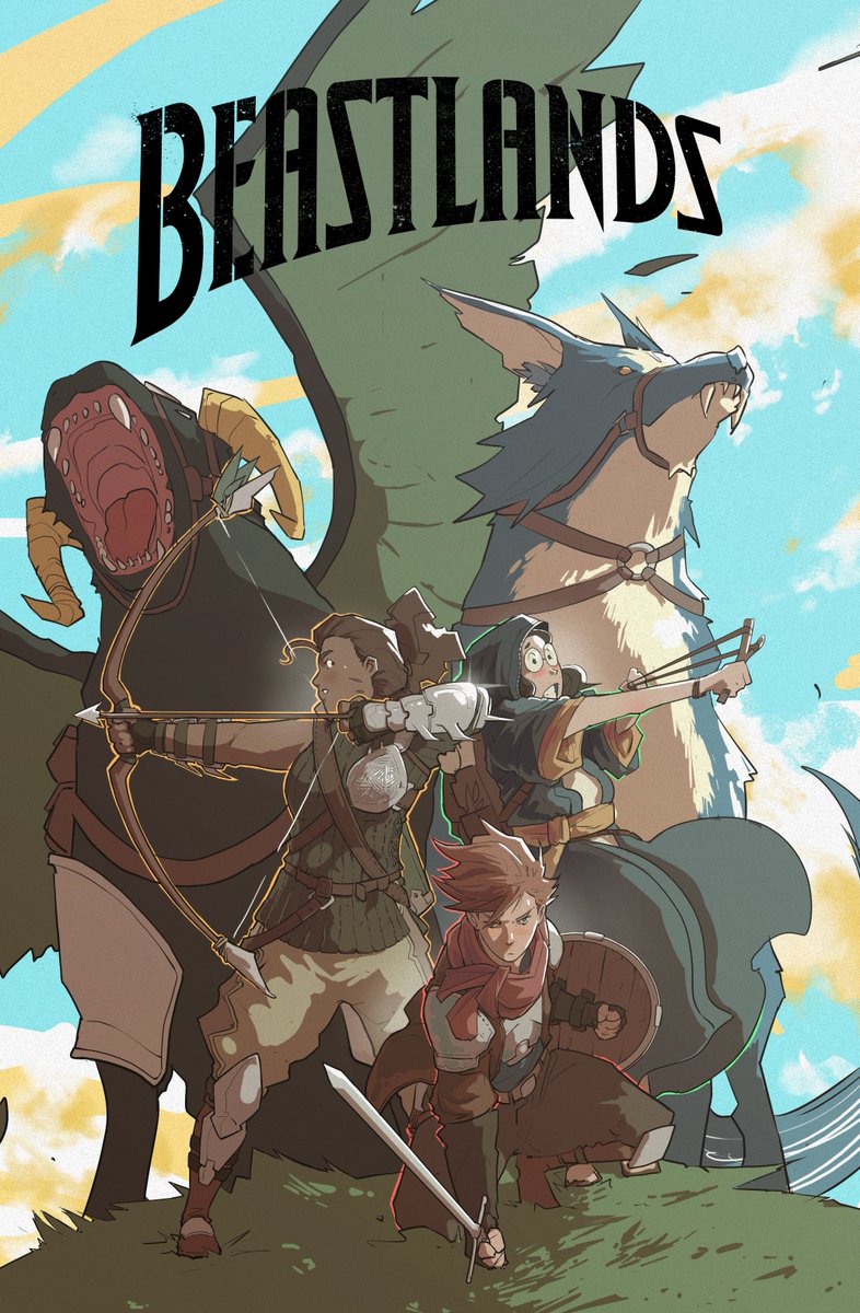 NikolaCizmesija's tweet photo. Hey gang! Finally can share!

Was really fortunate to do a variant cover for @CurtisClow  &amp; @SteelScarlet 's Beastlands #4

Available now on Kickstarter at https://t.co/ufwJ2ZBpVO https://t.co/by4XZm0wmh