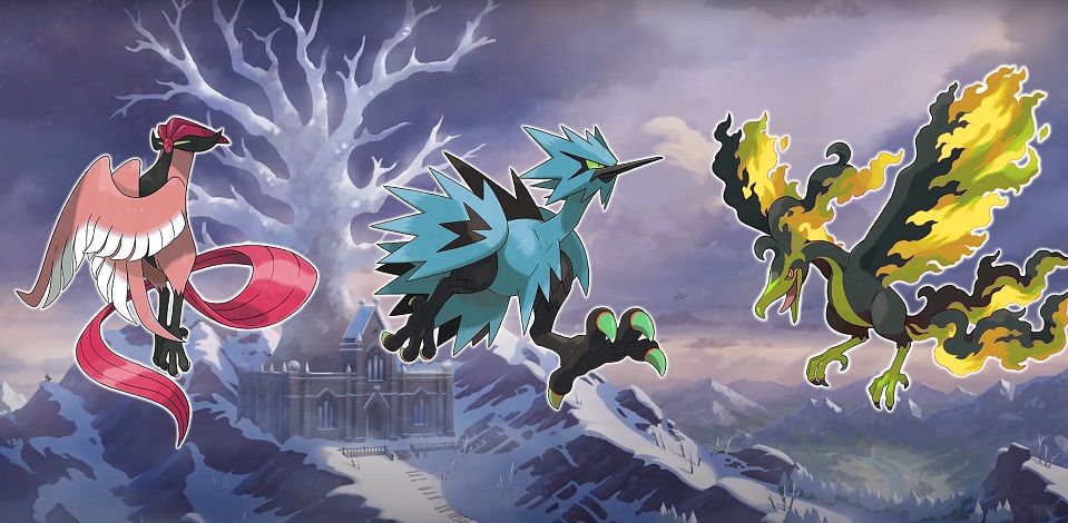 ✨Moltres - Articuno - Zapdos | ✨Shiny Galarian Birds | Pokemon Sword &  Shield