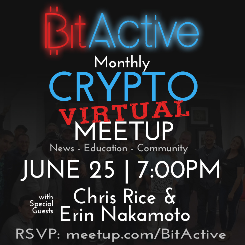 CryptoStache's tweet image. Double &apos;Stache today!

Join me at 4pm on twitch.tv/secretagentsta… for my weekly mission with Disguises &amp;amp; Prizes streaming @GodsUnchained 

Then at 7pm the monthly @bit_active crypto meetup with @thegastoncruz &amp;amp; guests @ricecrypto @erinnakamoto 

RSVP meetup.com/bitactive