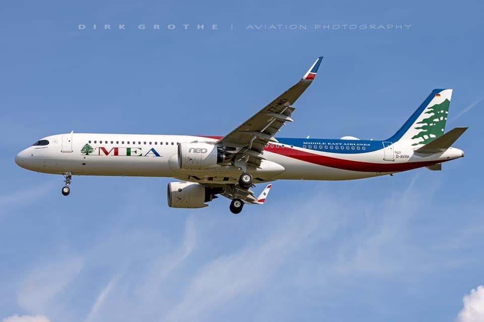 YNHallak's tweet photo. #Lebanon, #MiddleEastAirlines - #AirLiban long-waited #Airbus #A321Neo test flight at Airport #Hamburg-Finkenwerder XFW soon #MEA’s base at #Beirut #Cedarjets
#flyMEA #travelMEA #flyMEAgain #Airbus #A321neo #acceptanceflight #beirut #lebanon #cedarjet #airbus https://t.co/V2Ot36lmSJ
