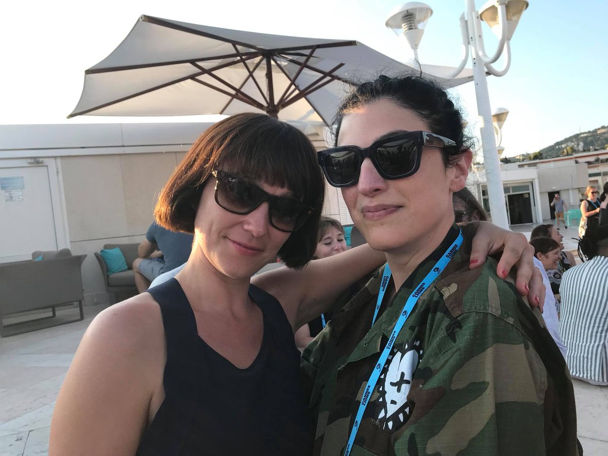 Eva Santos (Global CCO, Proximity) and Laura Visco (Deputy ECD, 72andSunny Amsterdam). I could devote an entire thread to the energy and impact these two women bring to global creativity, but it still wouldn't do them justice.  @cp08210  @esplendidalaura