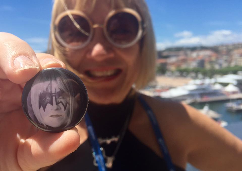 Obviously  @cindygallop, who was kind enough to pose with the  @AdFreak button we made in her honor. I love how Cindy's hard work, hot takes and fearlessness have left white men in power whispering her name in hushed tones like they're afraid of summoning Voldemort. :)