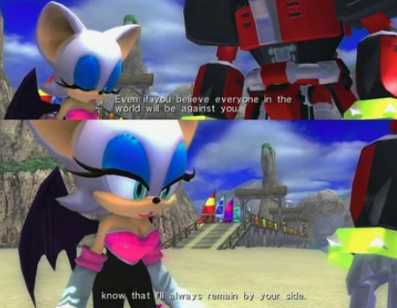 Sorry SEGA, I don't care what you say, they are best friends, they are the small group of friends that are misunderstood by others, who support each other and who don't need to be liked by everyone to be well, as long as they have each other