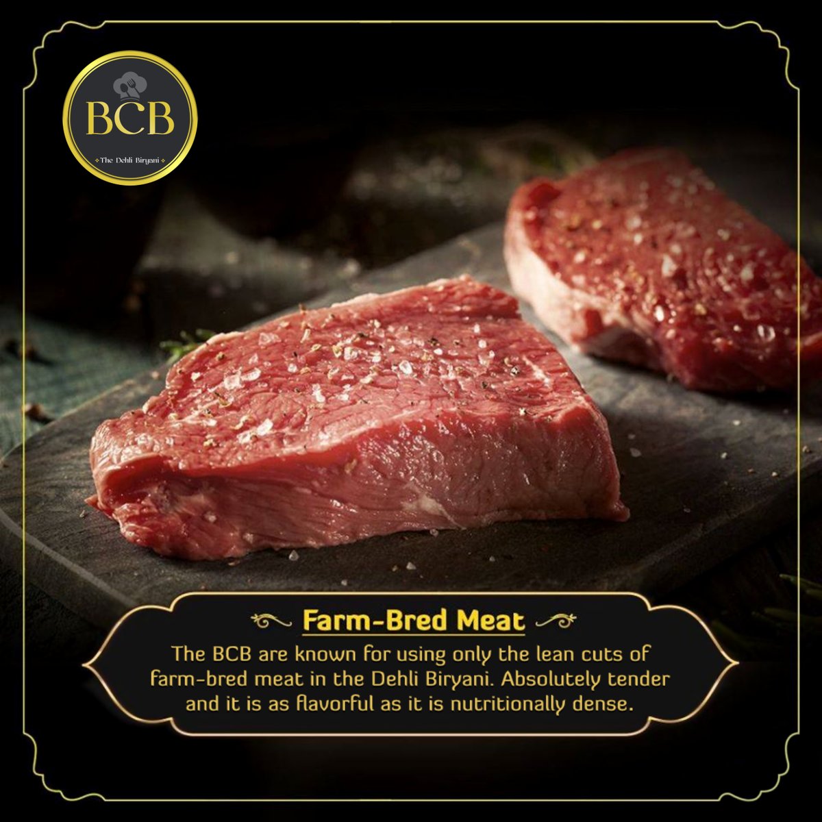bcb_biryani's tweet photo. Keep trust on BCB, we use the best quality meat to prepare the dehli biryani for you.
.
.
.
#BCB #TheDehliBiryani #meat #bestquality #foodquality #safety #fridayvibes #motivation #hygienic #DehliFood 
#Biryani https://t.co/aI3RvcKcc2