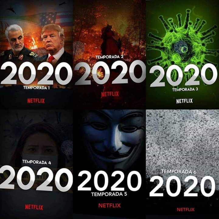 iguilhermealves's tweet image. As 6 temporadas de 2020!

#NuvemDeGafanhotos