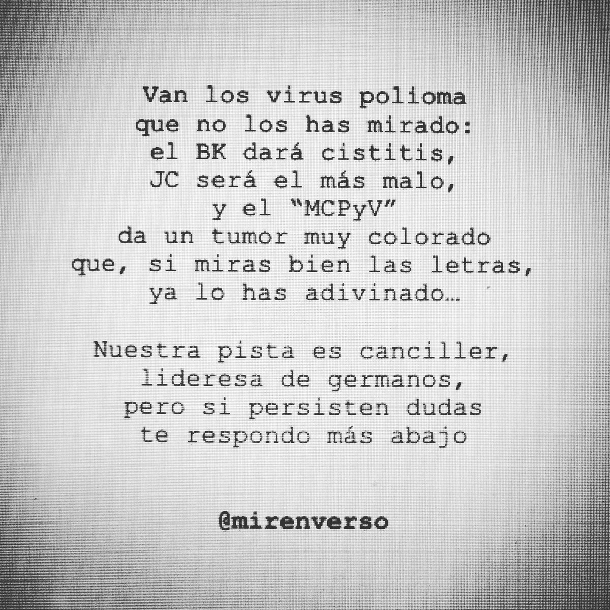 MIR en verso tweet media