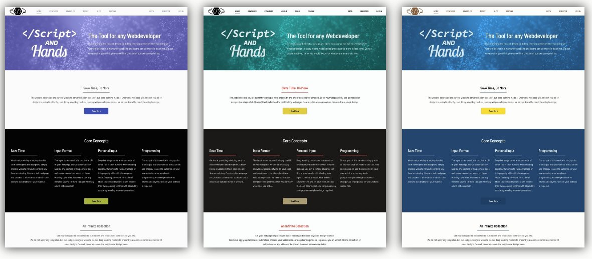 ScriptAndHands's tweet image. Wow! 🥳To celebrate reaching 300+ followers within a single week after our product launch, we're giving away 3 times 3 months premium on our service! Will pick winners 24 hours after posting this, follow & RT to participate! :) #Webdesign #ArtificialIntelligence #DeepLearning