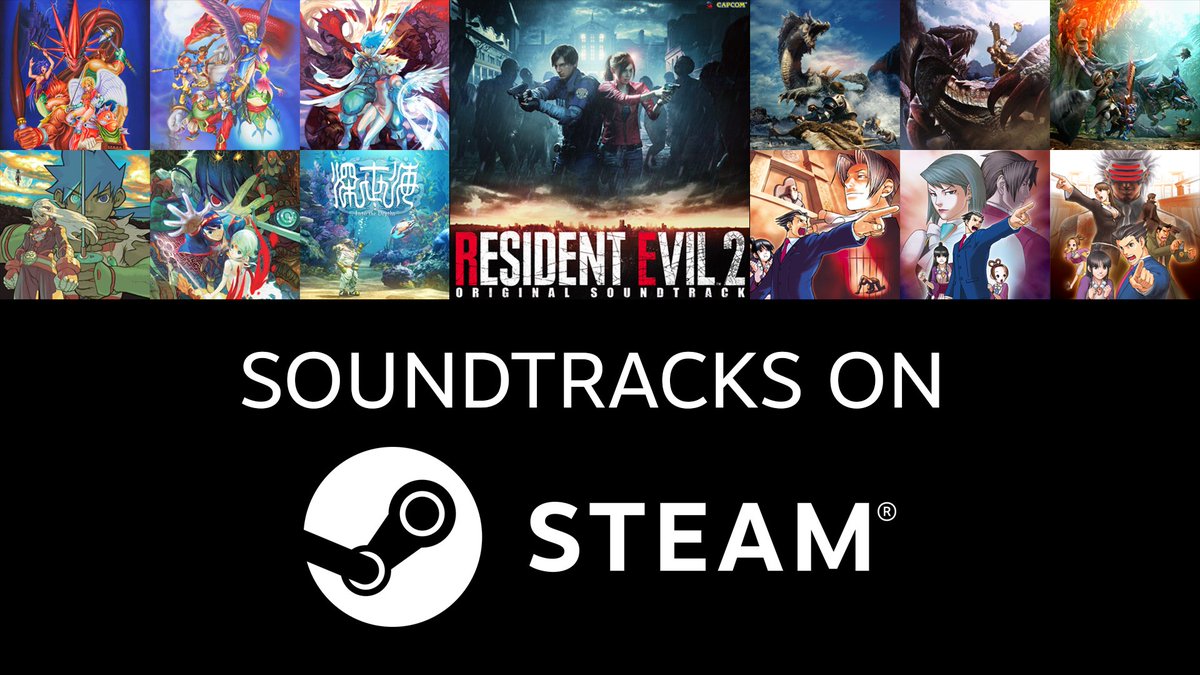 Capcom Usa On Twitter Dive In To Capcom Soundtracks On Steam Including Soundtracks For Resident Evil 2 Ace Attorney And Breath Of Fire Franchises And More Https T Co M9bc8lqaf8 Https T Co 7w8hjwoknl