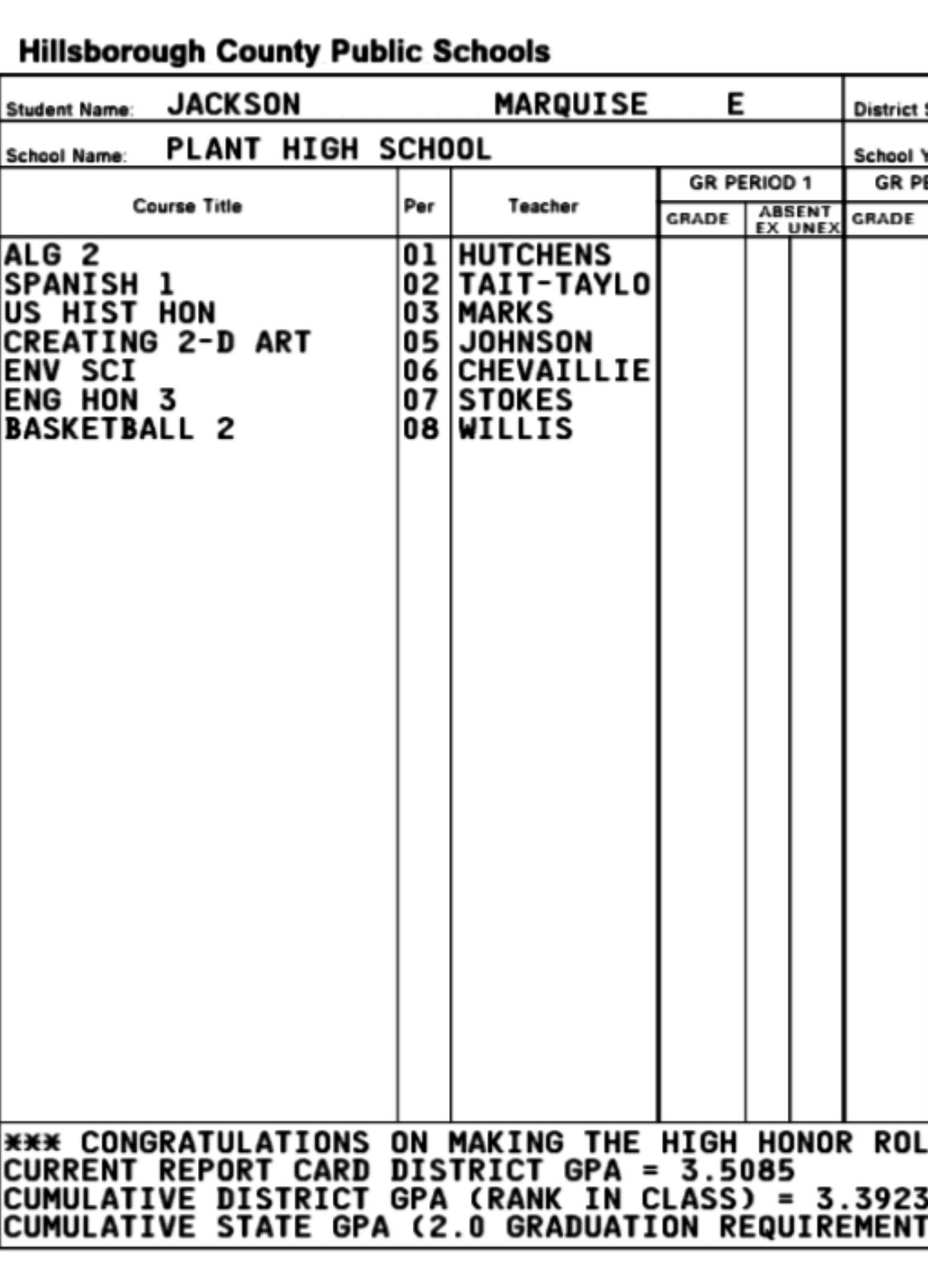 Marquise Jackson🌴 on Twitter: "3.5 GPA📚@CoachEChambers @Coach_Caruso  @CoachFerzoco @CoachBBlackmon https://t.co/spyYqSSY9F" / Twitter