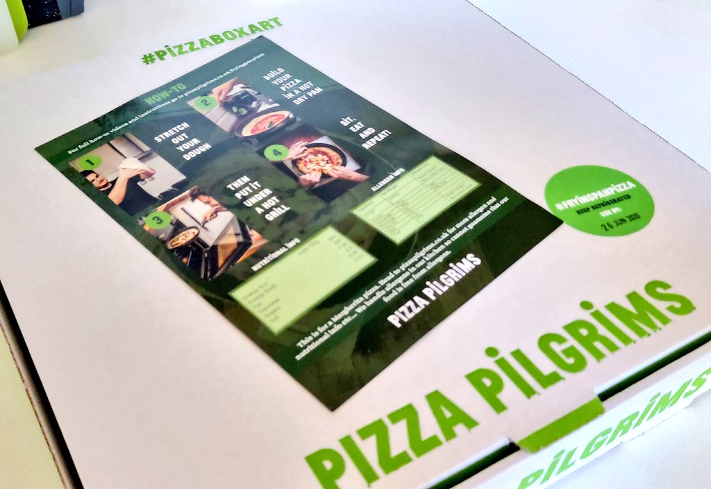 MelissaBovis's tweet photo. .@pizzapilgrims home #fryingpanpizza kit - THE BEST! 🍕🍕🍕😋😋😋 👏👏👏🙌

Less than 5 mins to make &amp; cook (my kind of impatient cooking 👌) and tastes like restaurant! 

This is going to be dangerous...

*Went with tuna 🐟 (my fav but know I may get scorn for this!) https://t.co/isYcN6xdjy