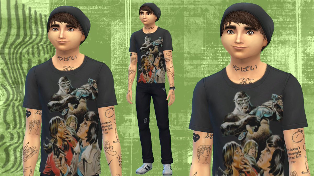TheTomorrowSim's tweet photo. The Tomorrow Sim, The Tomorrow People and #YCDTOTV among other Roger Price Authentic TEES available for SIMS and their HUMAN Users. @TheSims #RT #Follow #TS4CC #IP @THE_TV_Net #TTP  #Barth #Slime #TP50 #YCDT41 
TV Intellectual Property are © ® ™ of Roger Damon Price. https://t.co/zmYPe0L5fx