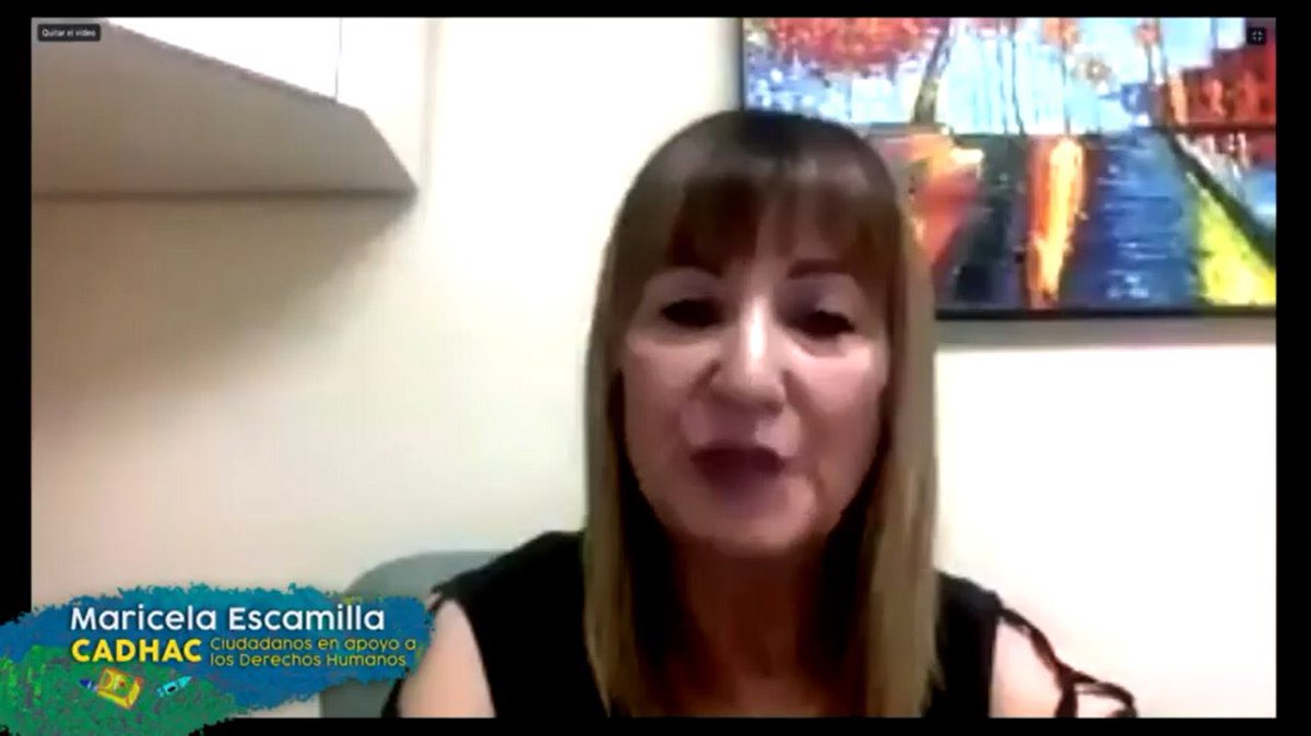 cadhac's tweet photo. En este momento conclusiones y reflexiones finales durante el Encuentro Nacional Virtual: Atención a la Niñez en Contextos de Violencia.
¡Muchas gracias tod@s los especialistas y personas que nos acompañaron!
#DerechosHumanos #DNNA https://t.co/BHE66ef7Lk