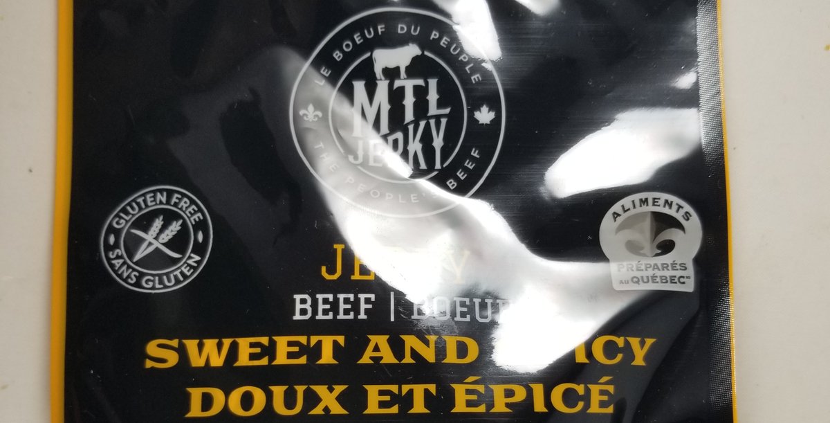 JerkyIngredient's tweet photo. MTL Jerky - Sweet and Spicy beef jerky review https://t.co/Pwmv5LsJFr #mtljerky #paleo #paleofood #paleofoods #keto #beefjerky #jerky #sweetandspicy #sweetandspicyjerky #sweetandspicybeefjerky #jerkyreview #jerkyingredients @mtljerky https://t.co/GXmdjXWMS5