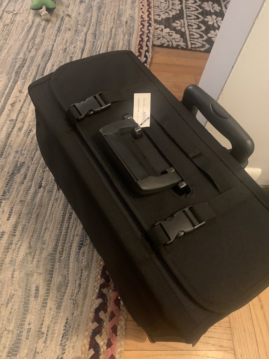 yagitheyogi's tweet photo. Office bought me a brand new rolling file bag, & I’m ready for my first solo felony docket, within the same week as my 2 misdemeanor dockets 😏 grateful to be in this fight to protect my clients’ rights #publicdefenderlife https://t.co/pgxGyNTju0