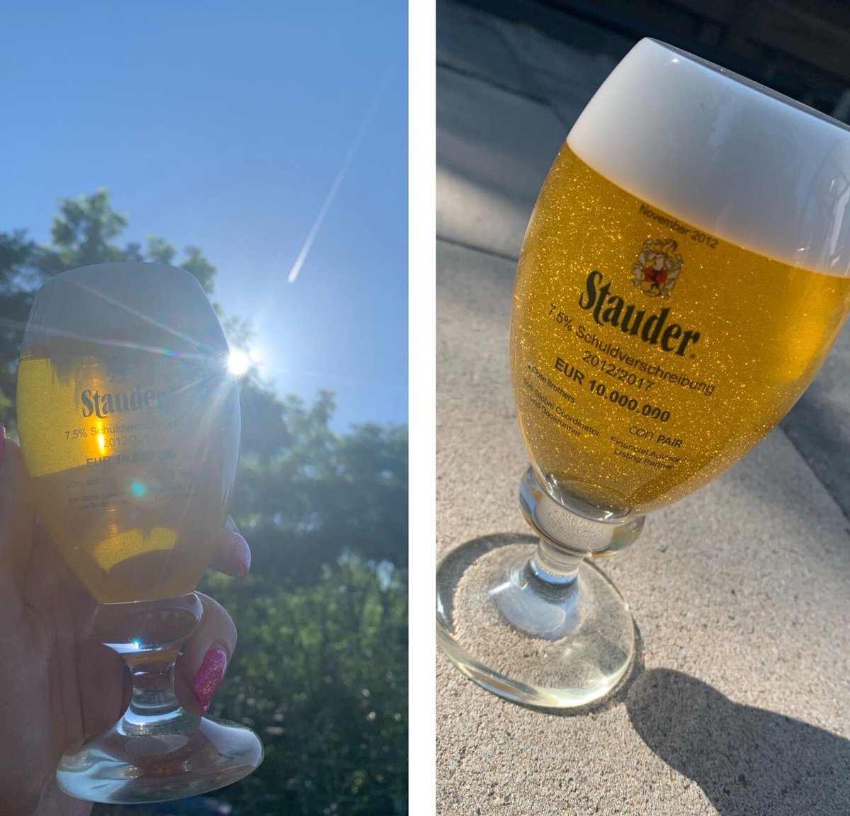 SAUBV's tweet image. In verband met de hoge temperaturen vandaag ☀️ Houd je hoofd koel, maar je glas ook 🍺 
#financialtombstone #dealtoy #dealgift #acrylic #handmade #art  #gift #encapsulation #design #display #creativity #lucites #sustainability  #awards #plexiglas 
👉🏻sau.nl👈🏻