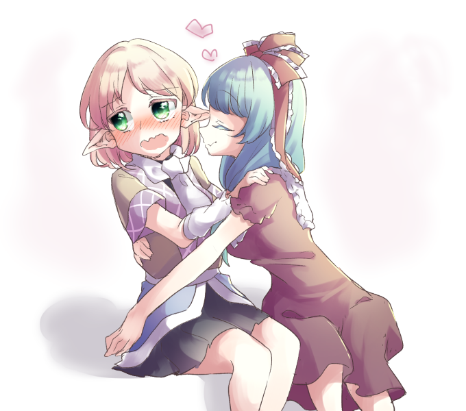 埴安神袿姫 ,杖刀偶磨弓 「#百合の日 」|ﾍﾞﾋﾞｰ⭐️ﾄﾞ•ﾃﾞｶｲﾗ_ﾒﾝのイラスト