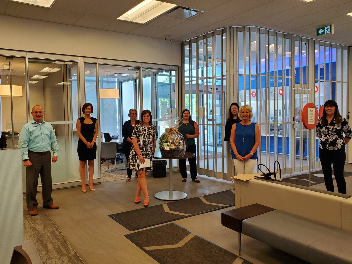 #beingbmo Our fearless leader for the seawsy is speading her wings and moving on to the Toronto market. We wish you all the best Teresa