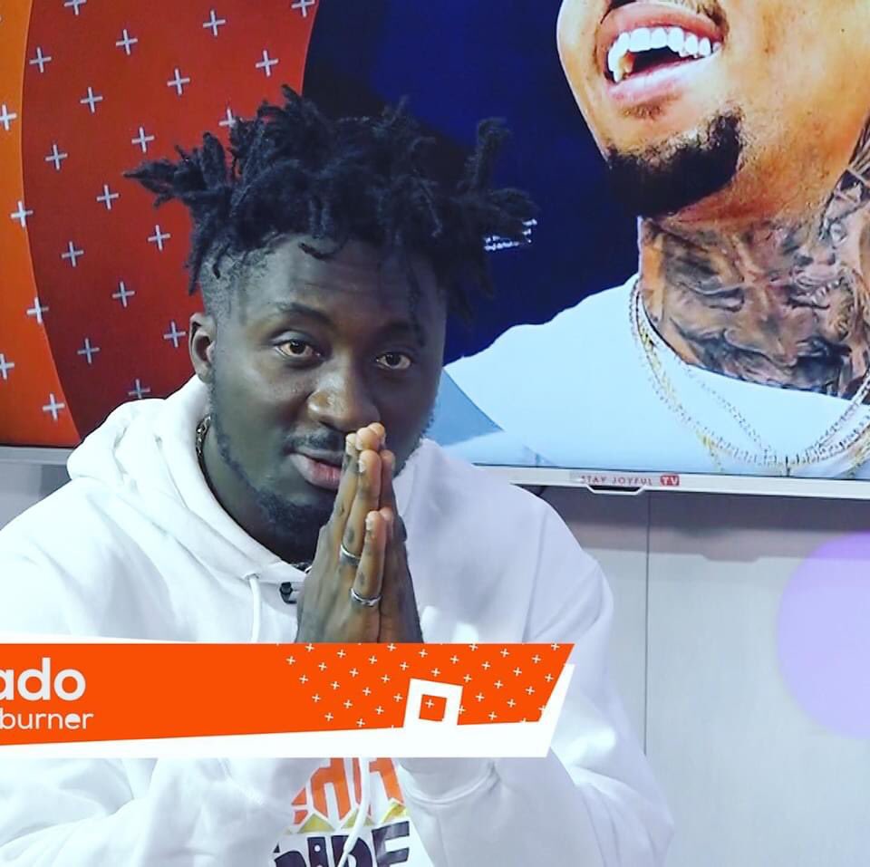 bryttv's tweet photo. I was about giving up on my career when @sarkodie reached me to be featured on ‘Biibi Ba’ - @Amerado_Burner 
#bryttv #brytExtra https://t.co/gtdRgk5WM2