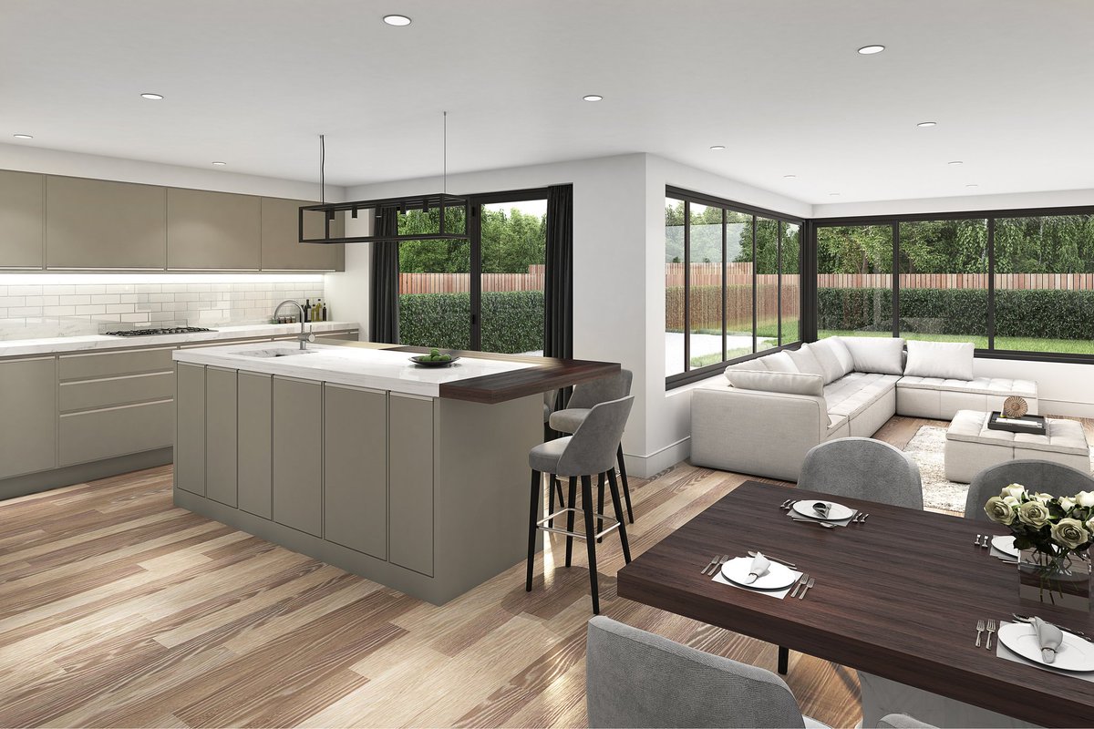 cgpixels2's tweet image. Here's an inspiring property development visualised by our experts. The exterior features rustic brickwork and modern pewter grey windows. With bright spacious interiors and carefully chosen furniture.

cgpixels.co.uk
#3drenders #property3d