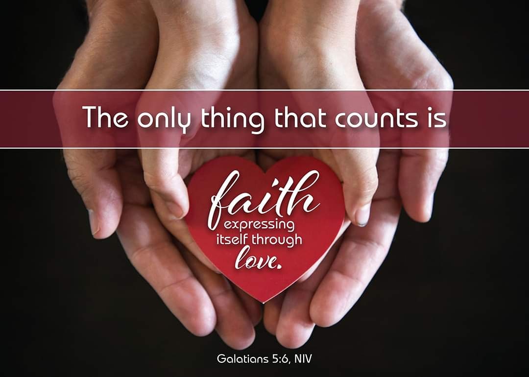 TrinityCatchTheSpirit on X: "Galatians 5:6 The only thing that counts is faith expressing itself through love. #hackettstown #faith #love #htmc #thursdaymorning #thursdayvibes https://t.co/OW27Lxy8Fn" / X
