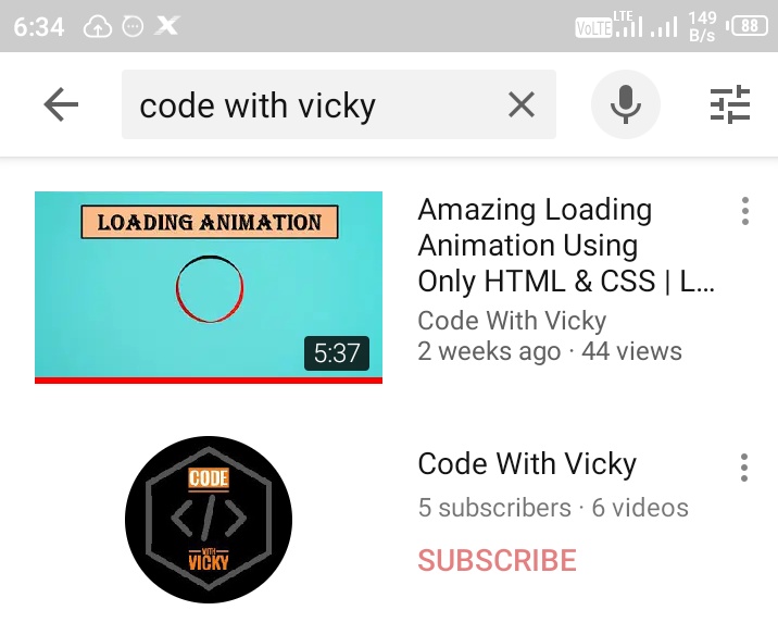 CodeWithVicky1's tweet image. Plz Subscribe to My Channel
Code with vicky