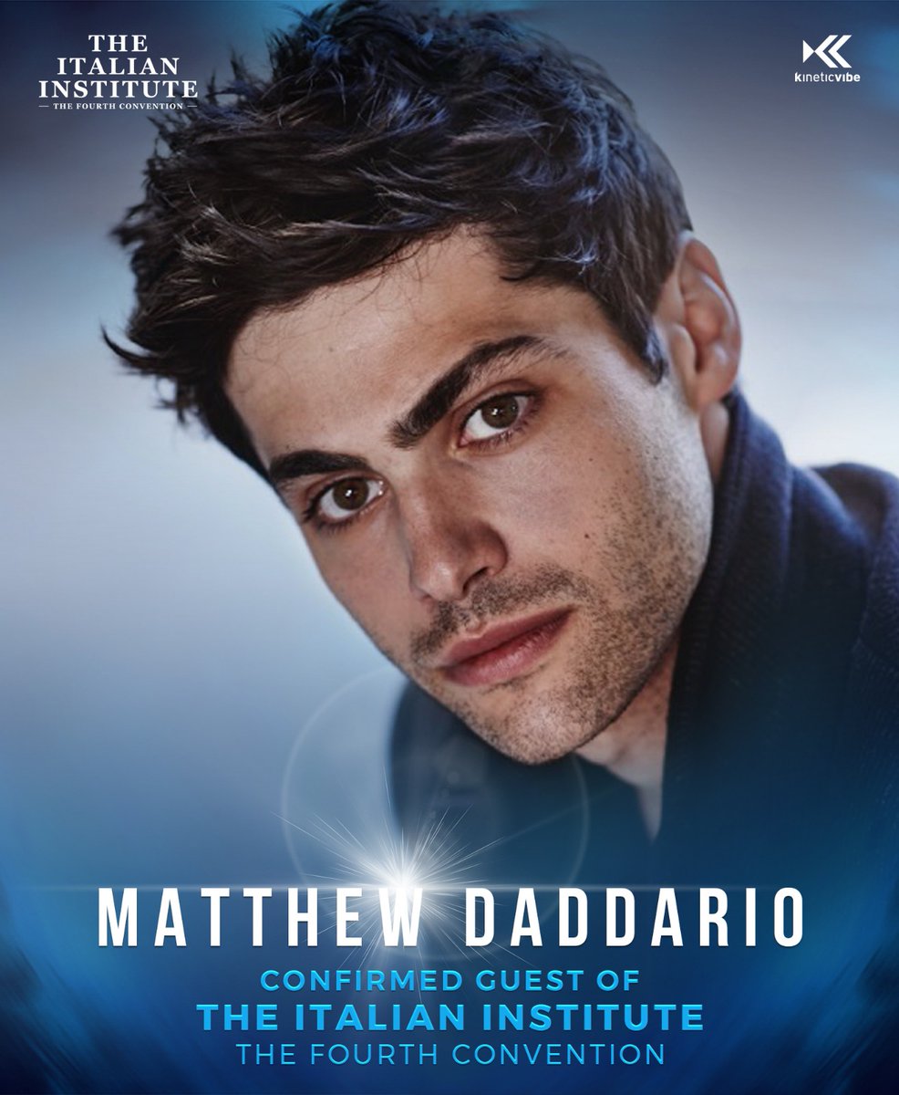 ITAInstituteCon's tweet photo. We are excited to announce that Matthew Daddario is a re-confirmed GOLD guest for #ITAInstituteCon4! https://t.co/DuKOyBTNTN